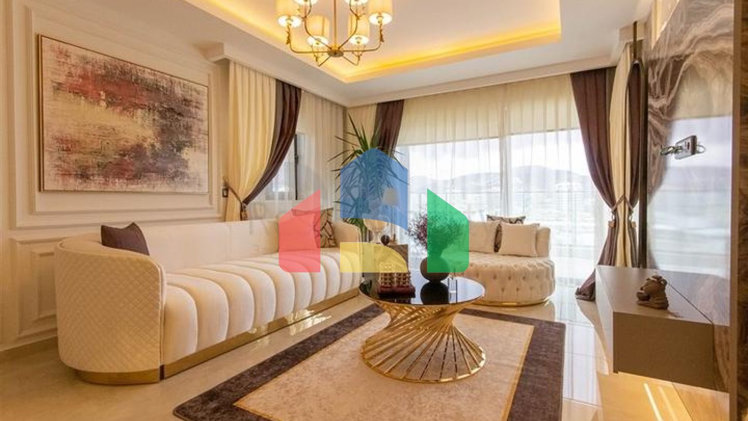 Квартира 1+1 в районе Махмутлар в 50 м от моря