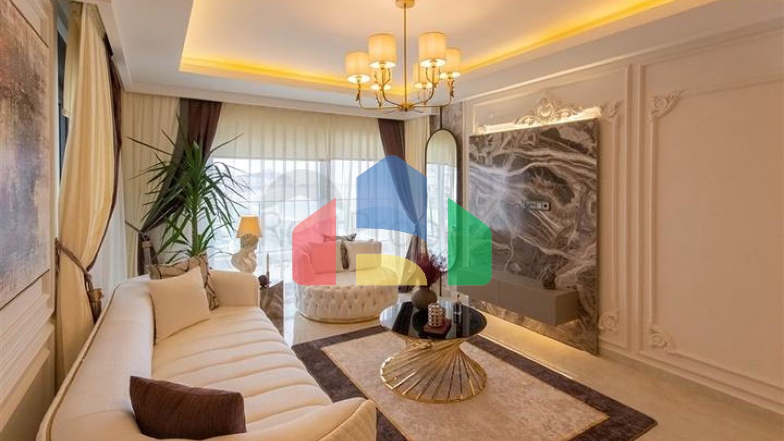 Квартира 1+1 в районе Махмутлар в 50 м от моря