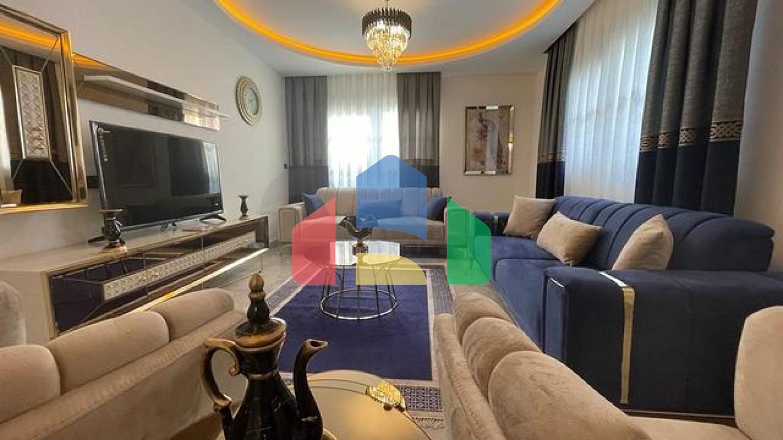 Пентхаус 3+1 в популярном районе Махмутлар