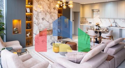 Loft apartment with exclusive design in Mahmutlar district