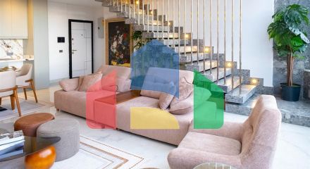 Loft apartment with exclusive design in Mahmutlar district