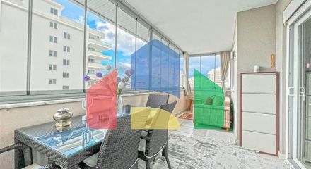 Пентхаус планировкой 2+1 в районе Махмутлар