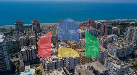 Квартира 1+1 всього в 150 метрах від моря в районі Махмутлар
