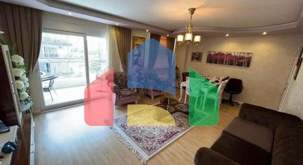 Closed kitchen - 3 bedroom apt - fully furnished - in Mahmutlar / Alanya