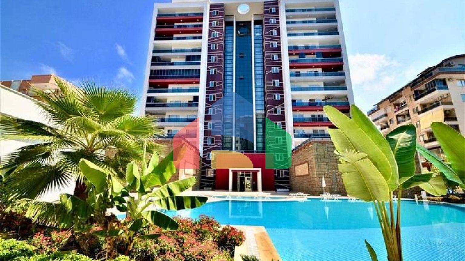 Меблированная квартира планировкой 2+1 в районе Махмутлар