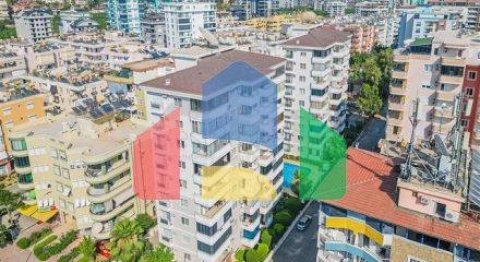 Квартира 1+1 в районі Махмутлар в 250 м від моря