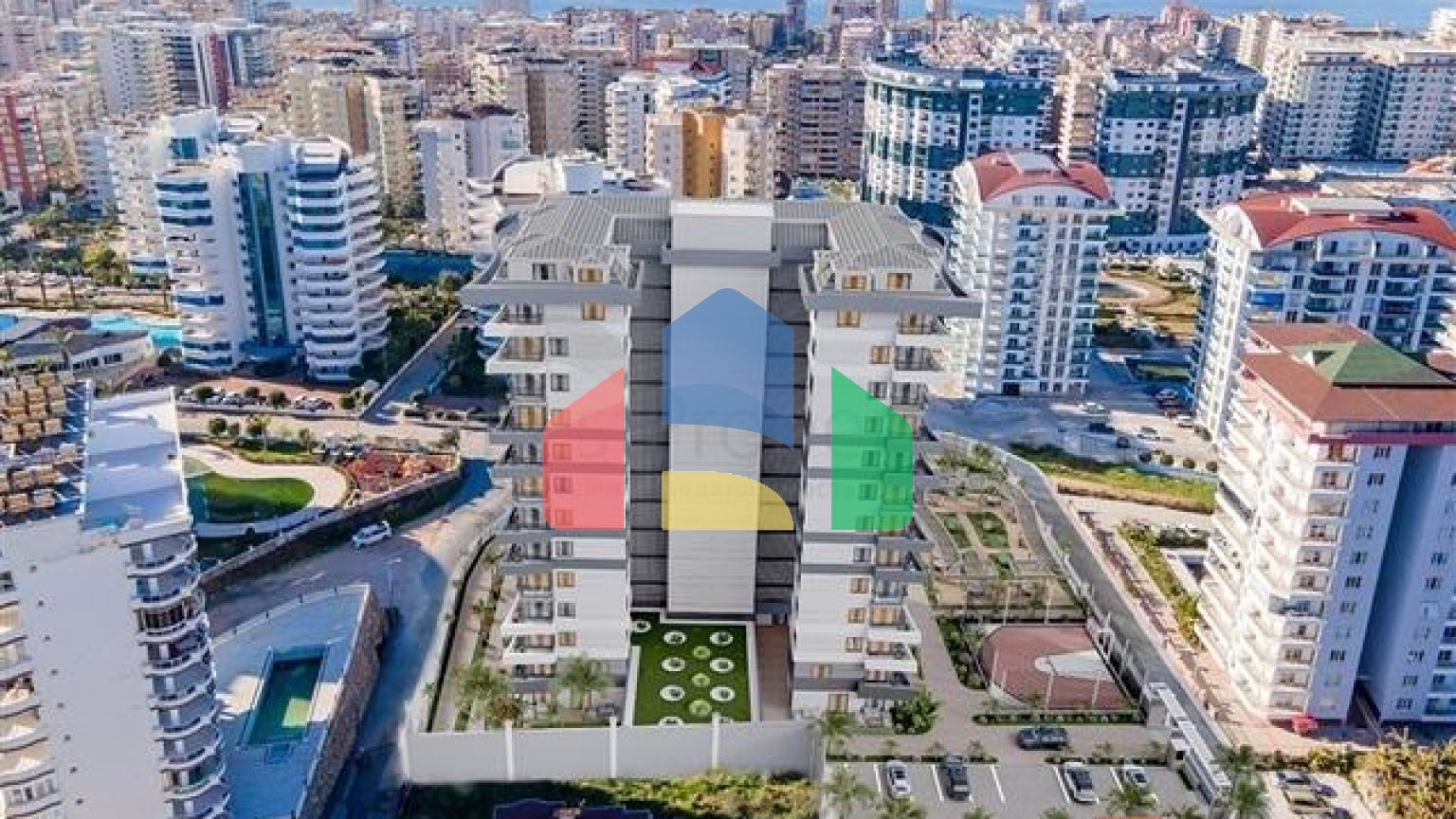 Квартира 1+1 в строящемся комплексе