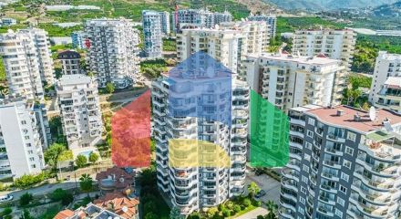 Просторная квартира 2+1 с большой террасой