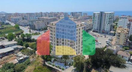 One bedroom apartment in Mahmutlar, 550m from the sea