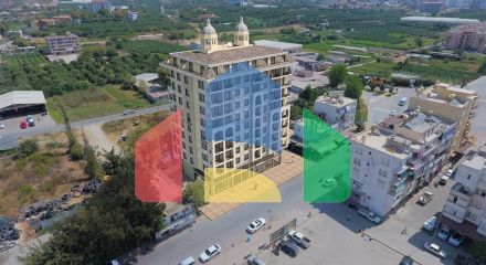 One bedroom apartment in Mahmutlar, 550m from the sea