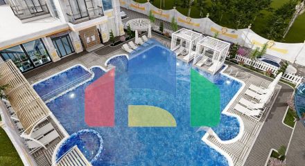 Квартира 1+1 в новом жилом комплексе района Махмутлар