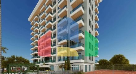 Новий проект в Махмутларі від відомого забудовника