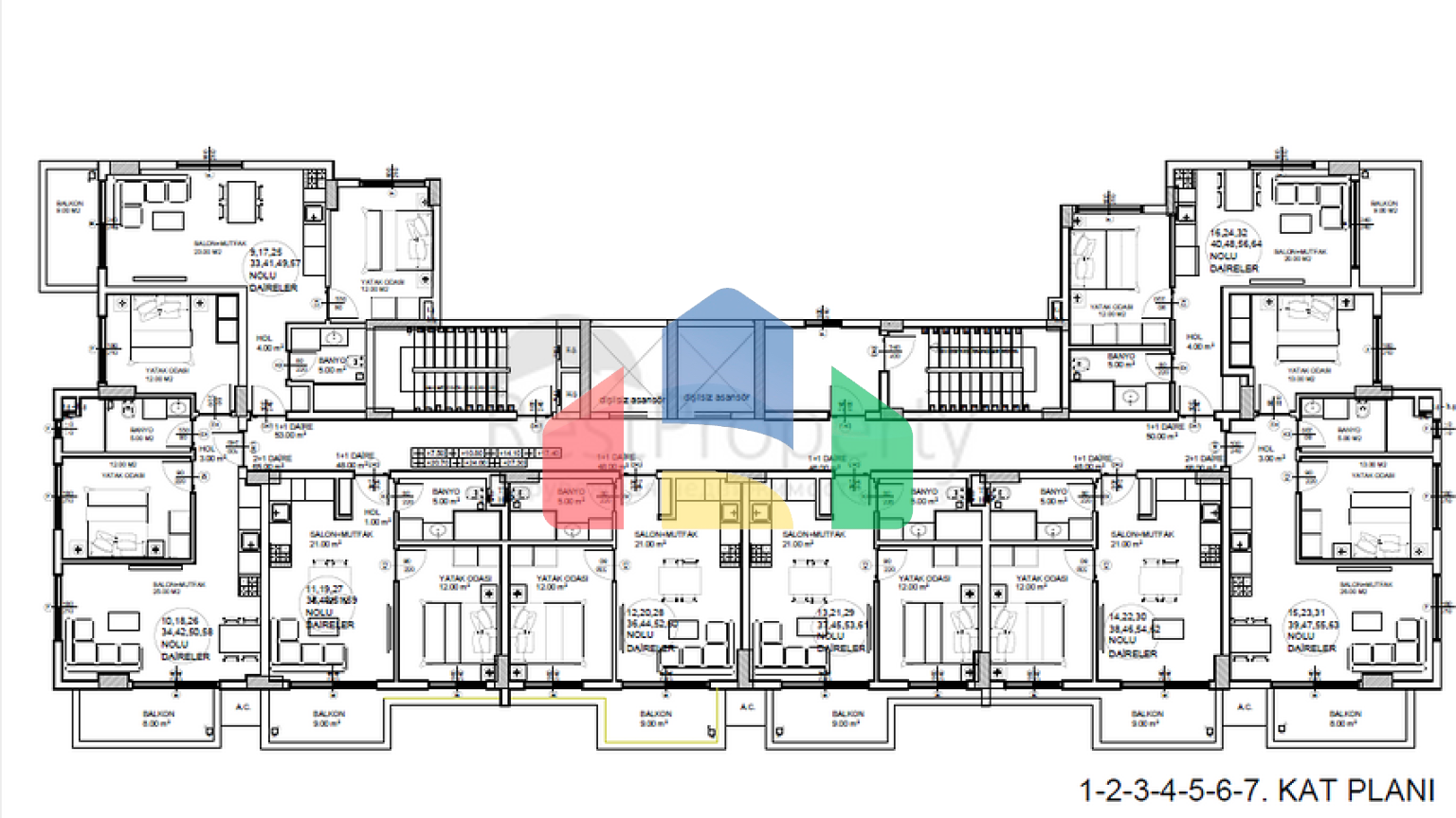 Новый проект в Махмутларе от известного застройщика