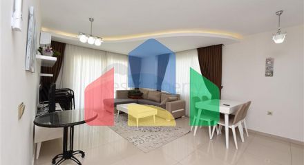 Двухкомнатная квартира в Махмутларе