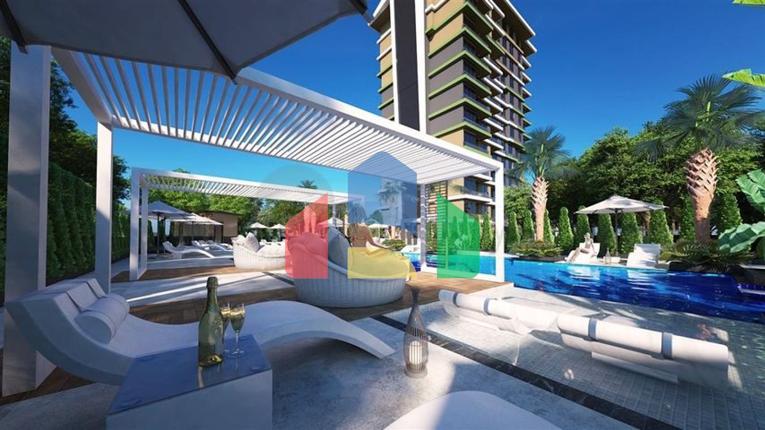 Жилой комплекс премиум- класса в Махмутларе