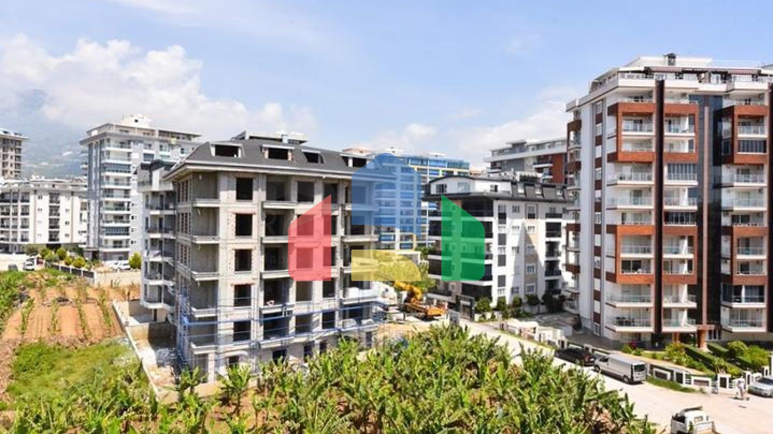 Пентхаус 3+1 в районе Махмутлар