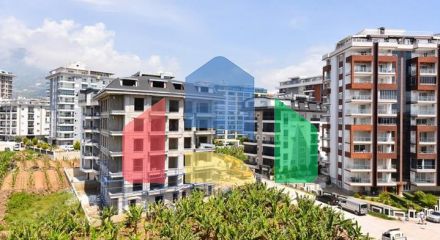 Пентхаус 3+1 в районе Махмутлар