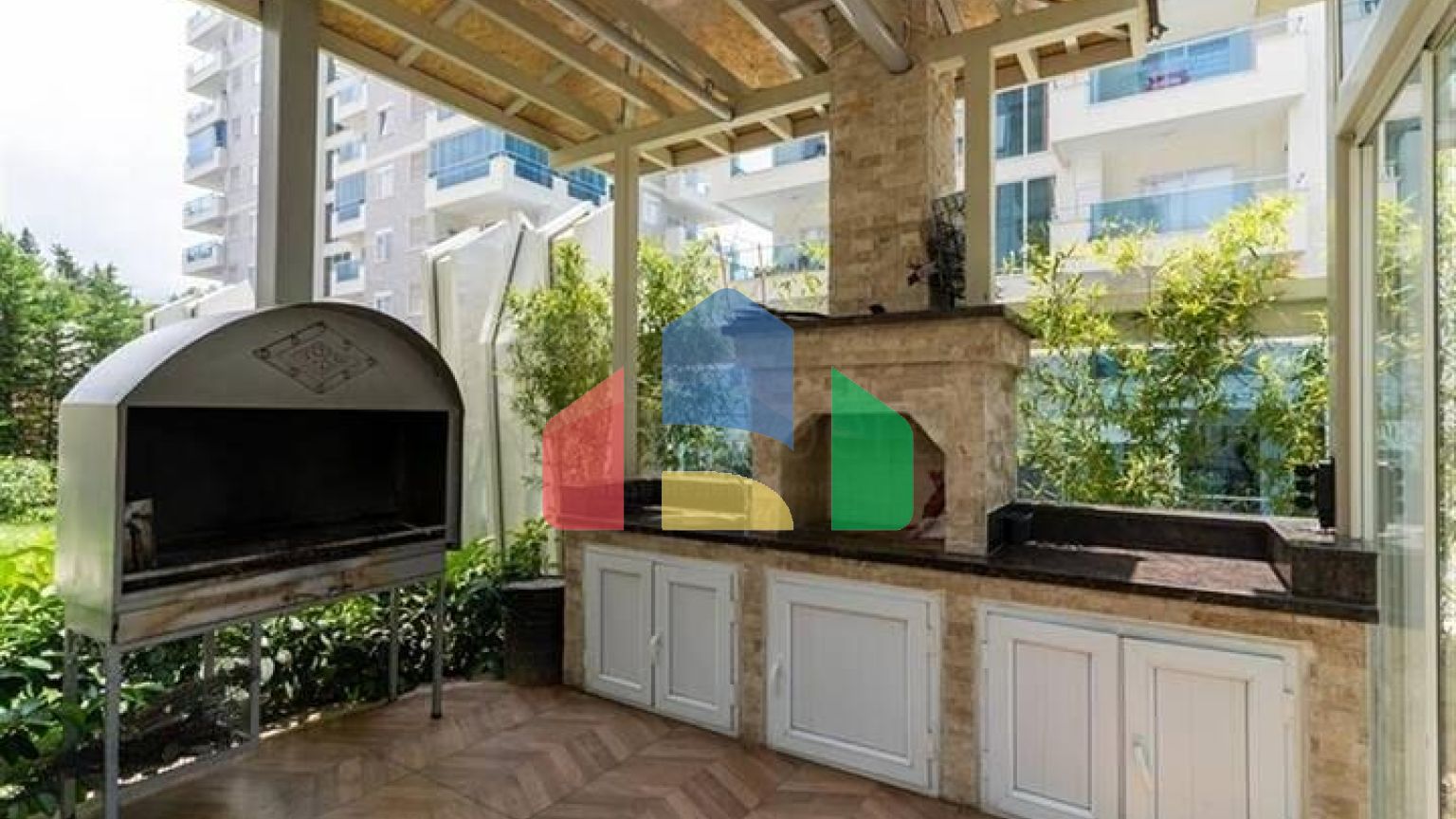 Квартира 1+1 в премиальном комплексе района Махмутлар