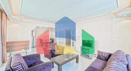 Furnished 2+1 apartment 150 m from the sea