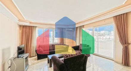 Furnished 2+1 apartment 150 m from the sea