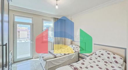 Furnished 2+1 apartment 150 m from the sea