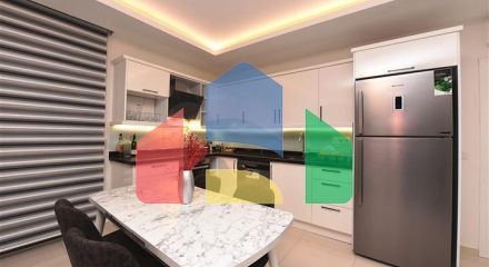 Меблированная трехкомнатная квартира