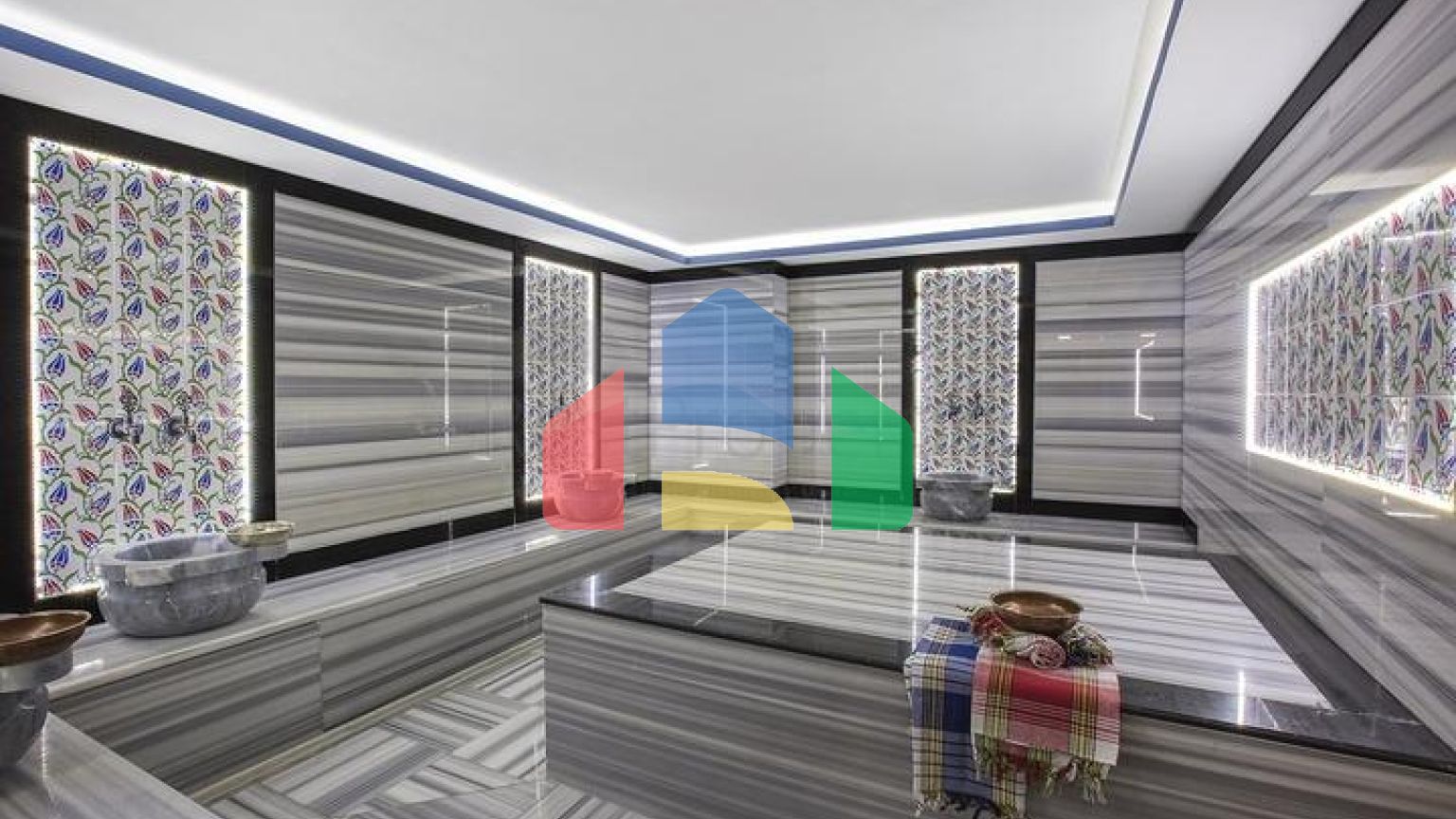 Меблированная трехкомнатная квартира