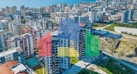 Spacious 2+1 apartment in Mahmutlar district