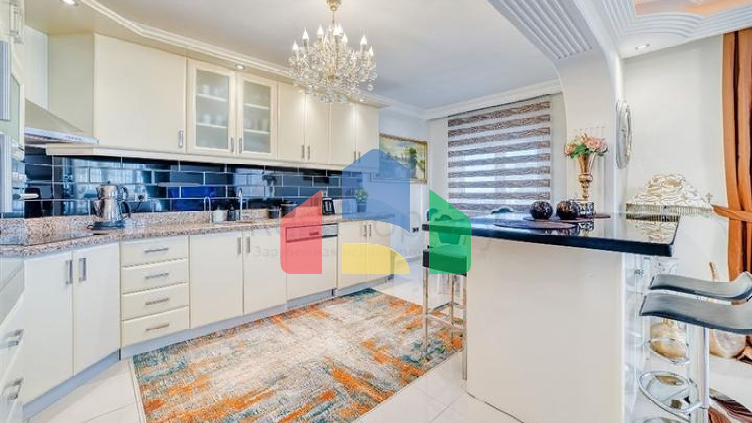 Квартира 3+1 в районе Махмутлар