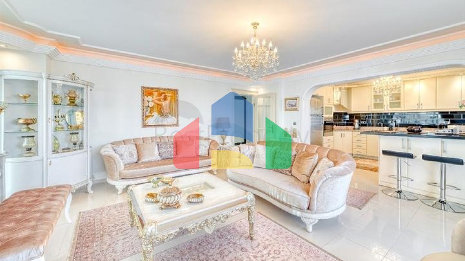 Квартира 3+1 в районе Махмутлар