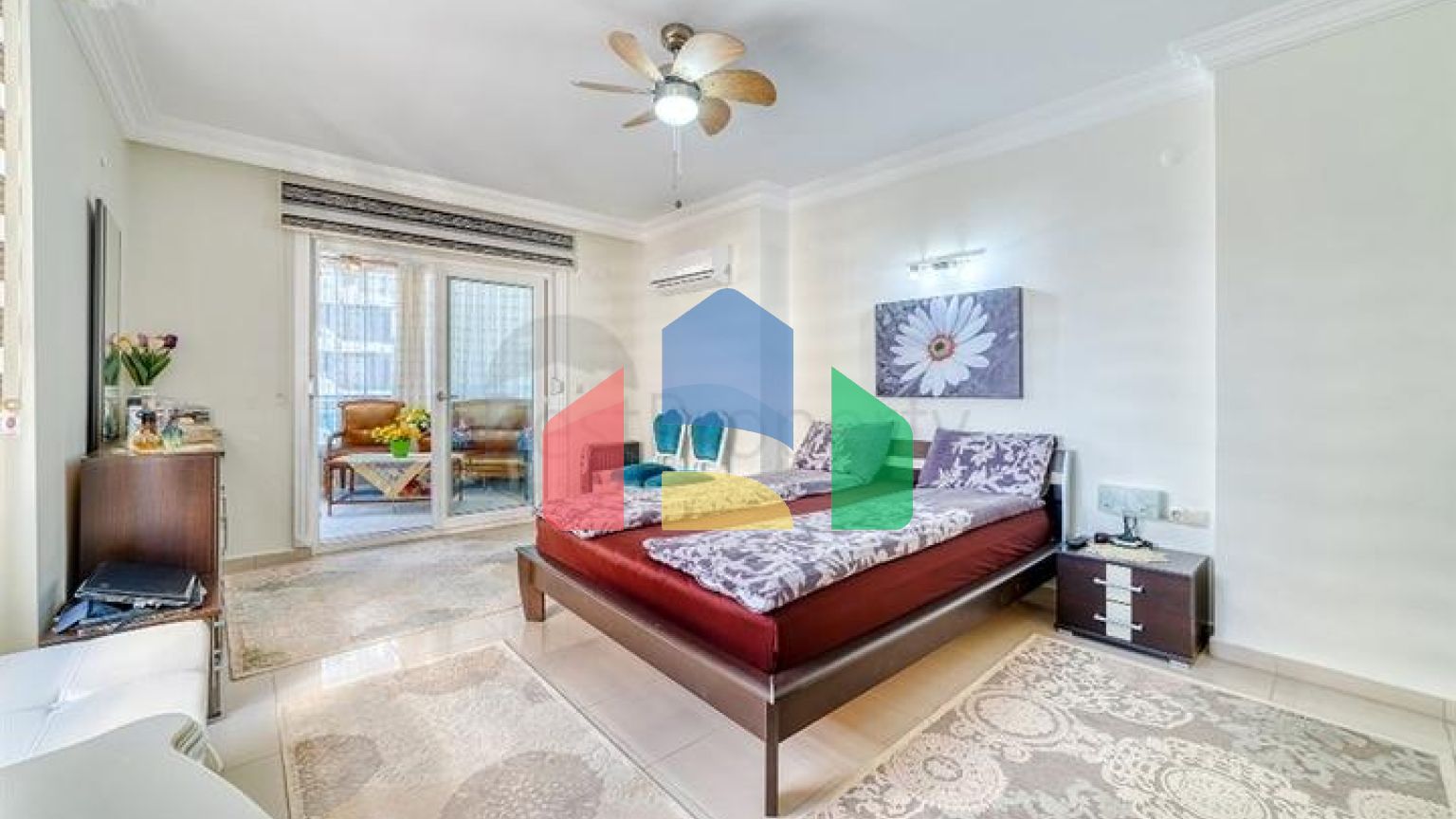 Квартира 3+1 в районе Махмутлар