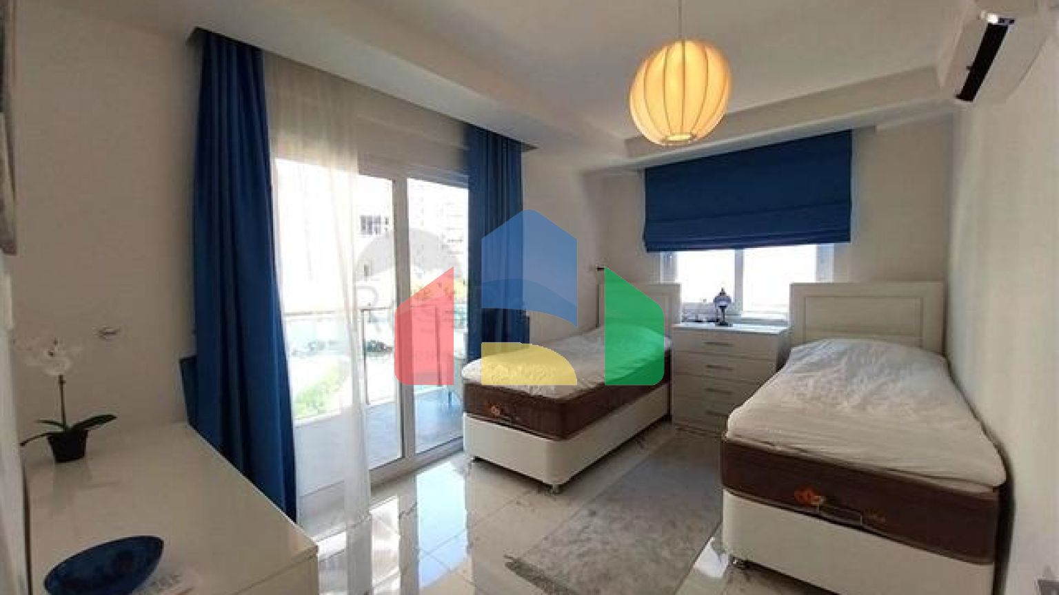 Квартира 2+1 с мебелью в районе Махмутлар