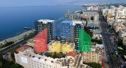 Two-bedroom apartment 20 m from the sea
