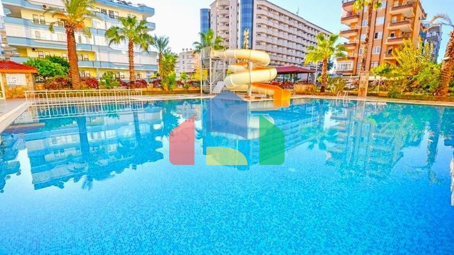 Просторная квартира 2+1 в 200 метрах от Средиземного моря