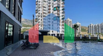 Двокімнатна квартира в районі Махмутлар