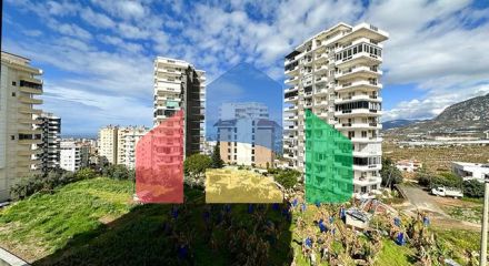 Квартира планировкой 1+1 в строящемся доме в районе Махмутлар