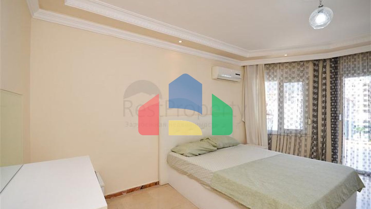 Апартаменты 4+1 в 50 метрах от Средиземного моря