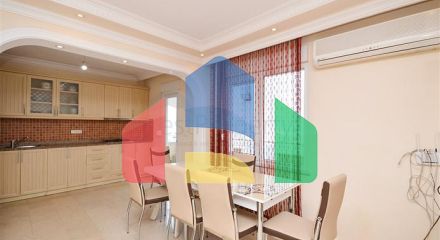 Апартаменты 4+1 в 50 метрах от Средиземного моря