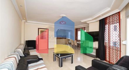 Апартаменты 4+1 в 50 метрах от Средиземного моря