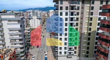 Apartments in a new complex in the heart of Mahmutlar