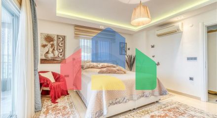 Просторий пентхаус 3 + 1 в Махмутларі