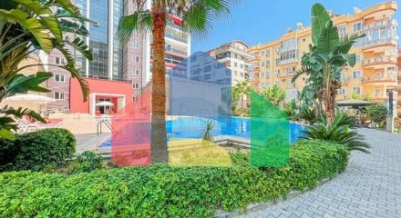 Просторная квартира 1+1 в районе Махмутлар