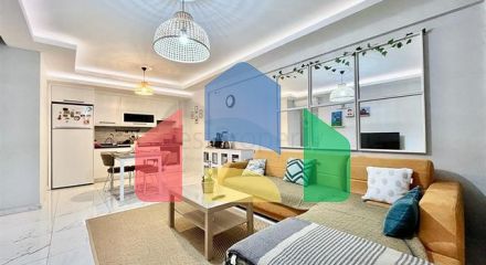 Просторная квартира 1+1 в районе Махмутлар