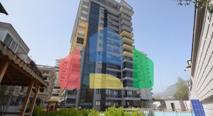 2+1 apartment with storage room in Mahmutlar district