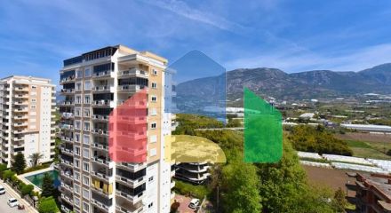 2+1 apartment with storage room in Mahmutlar district