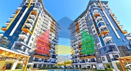 Apartment in a residential complex in Mahmutlar district
