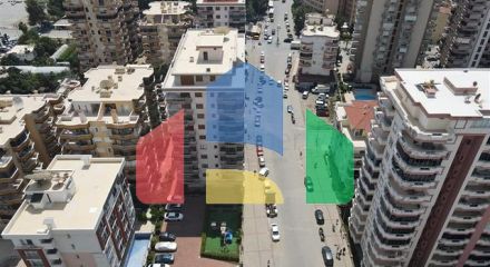 Просторная квартира 2+1 в 100м от моря