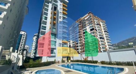 Квартира 1 + 1 в районі Махмутлар
