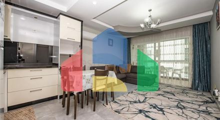 Квартира 1 + 1 в районі Махмутлар