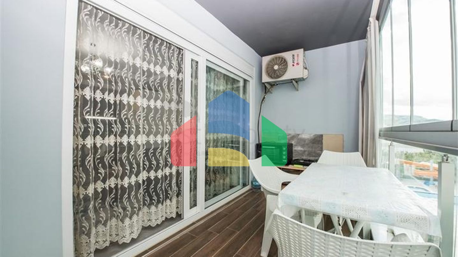 Квартира 1+1 в районе Махмутлар